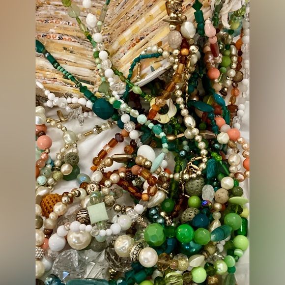 Handmade Spring & Sunshine Porch Lampshade Chandelier PLEASE SEE VIDEO - Picture 11 of 13